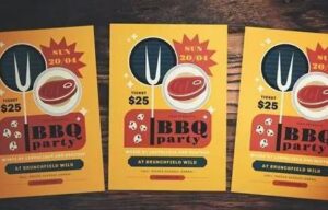 bbq flyer