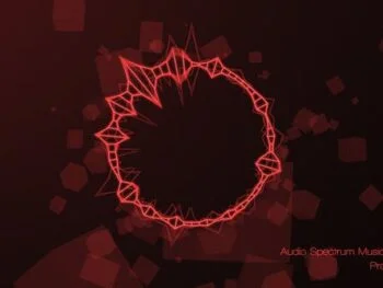 Audio Spectrum Music Visualizer