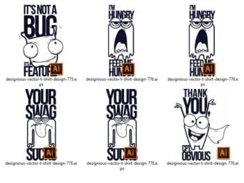 10 Funny Tshirt Bundle