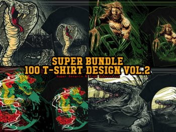 SUPER BUNDLE 100 TShirt DESIGN | BY Pixirak Tshirt Designer |