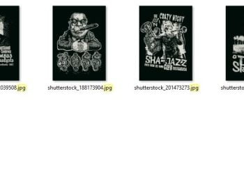 6 Music T-Shirt Print Design |  BY Pixirak.Com |