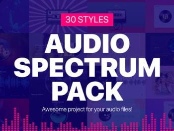 Audio Spectrum Pack | Free Download Video Hive template | BY Pixirak.com |