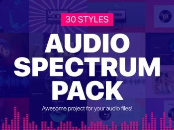 Audio Spectrum Pack | Free Download Video Hive template | BY Pixirak.com |