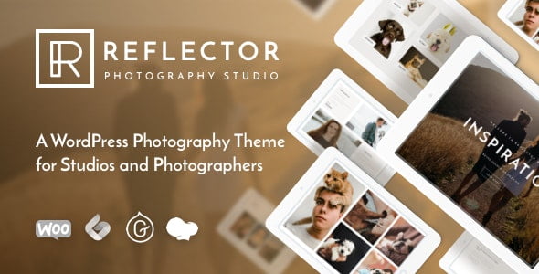 Reflector Photography wp theme