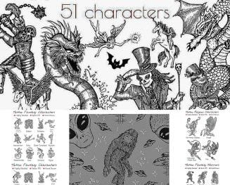 TATTOO FANTASY CHARACTERS | Cheap rated Downlaod |