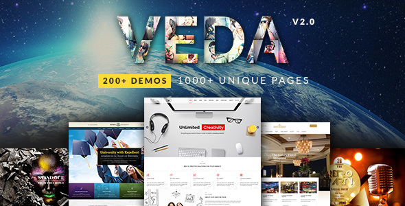 VEDA V3.4 - MULTI-PURPOSE THEME | Theme Free Downlaod | GPL Version |