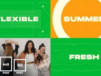 Fresh Fashion Promo | Free Download | After Effect template |