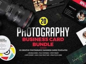 Photography Business Card Bundle | Free Download BY Pixirak |