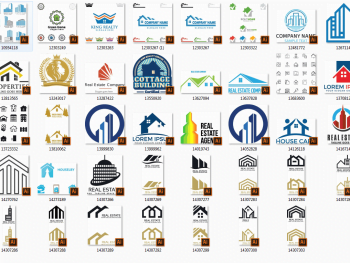 40 Real Estate Logo Bundle Free Download | By Freelancer Logo  Designer |