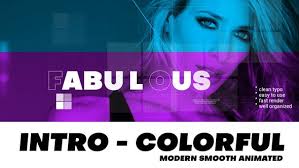 Intro - Modern and Colorful | After Effect template Free download |