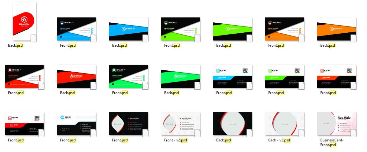Free Mega Bundle Business card