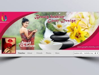 Beauty Fashion PSD Facebook Cover Template Free Download |