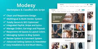 Modesy - Marketplace & Classified Ads Script Free Download | BY Pixirak |