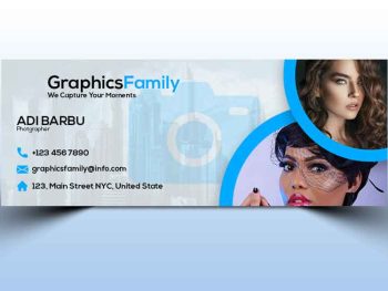 Photography Business Marketing Promotion Facebook Cover Template
