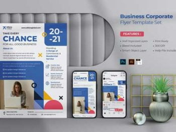 Business Corporate Flyer Set