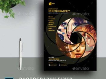 Photography Flyer PSD Template Free Download By Pixirak |