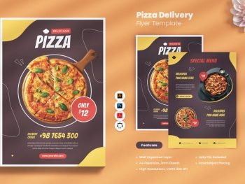 Pizza Delivery Envato element Flyer Download |