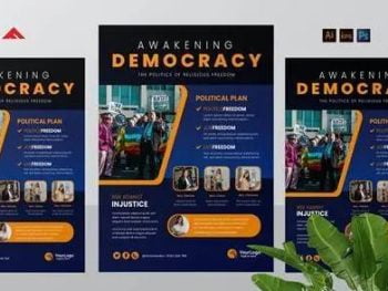 Politic Campaign Flyer BQXAW4U | Free Graphic Design Template