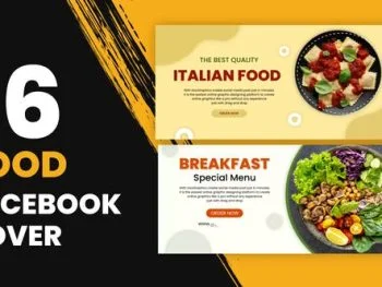 Food Facebook Cover 32305916 after Effect template Free download By pixirak,