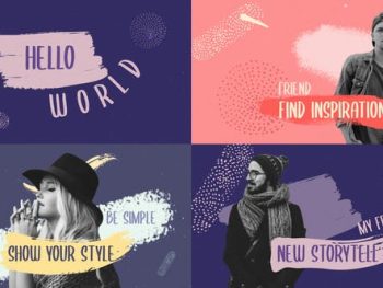 Hand Brush Promo 34055924 After Effect Template Free Download By Pixirak