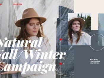 Typographic Fashion Intro