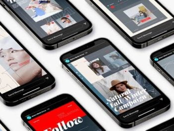 Typographic Fashion Stories