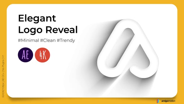 Elegant Outline Logo Reveal