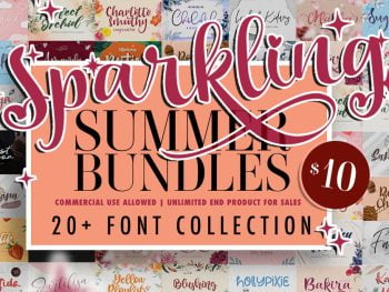 Sparkling Summer Bundle Free Download  By Pixirak |