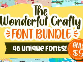 The Wonderful Crafty Font Bundle Free Download By Pixirak |