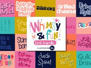 Whimsy and Fun Font Bundle Free Download By Pixirak |