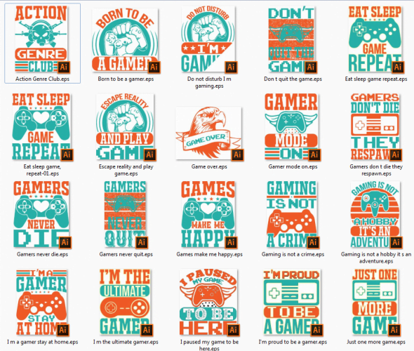 Gaming-TShirt-Design