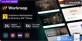 Workreap v3.1.3 - Freelance Marketplace WordPress Theme