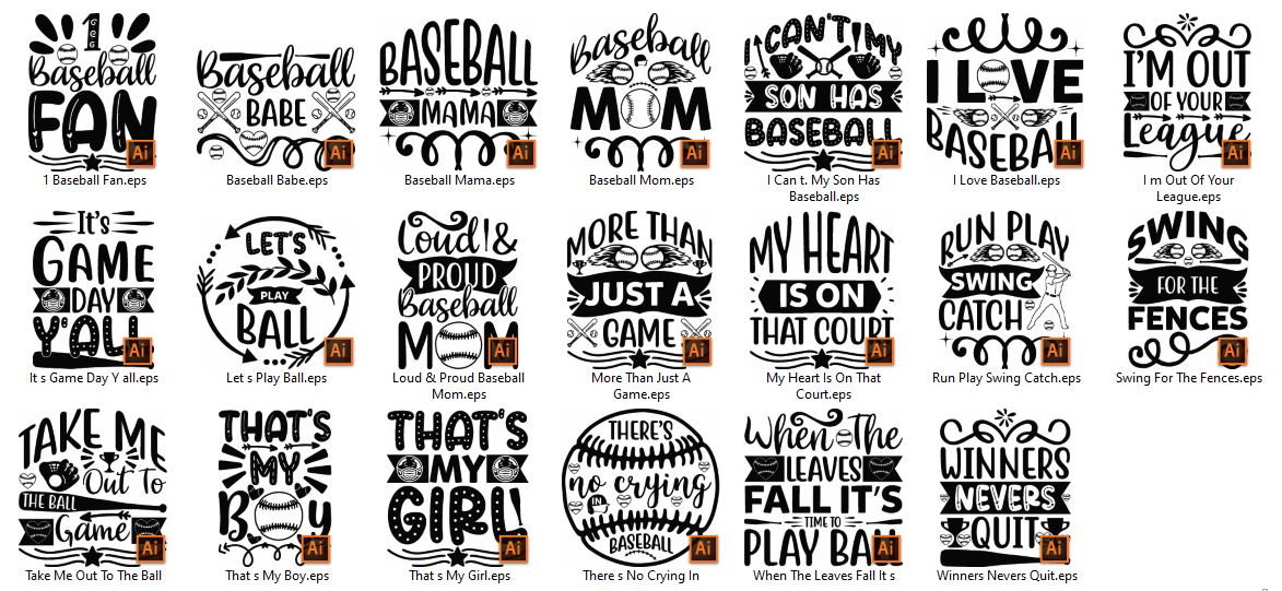 Baseball-SVG-Design-Bundle-26426499