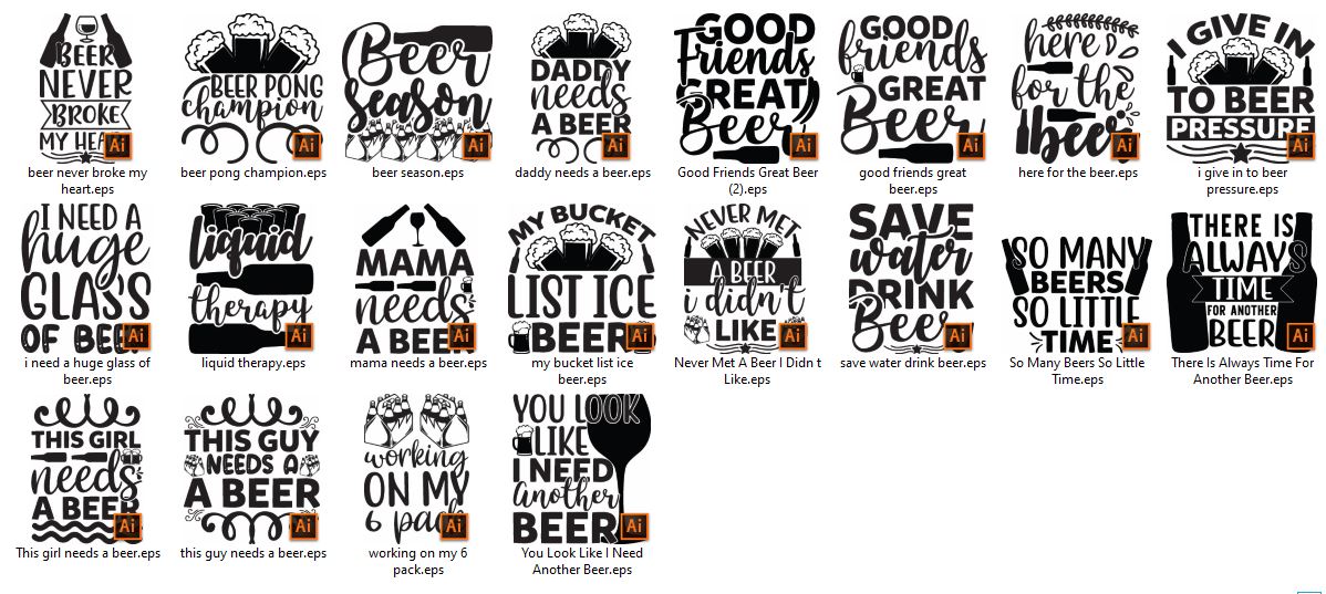 Beer-SVG-Design-Bundle-21439352