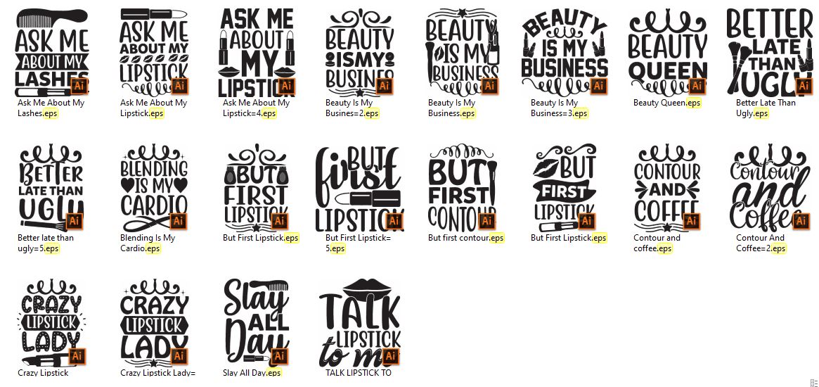 Makeup-SVG-Design-Bundle-23615069