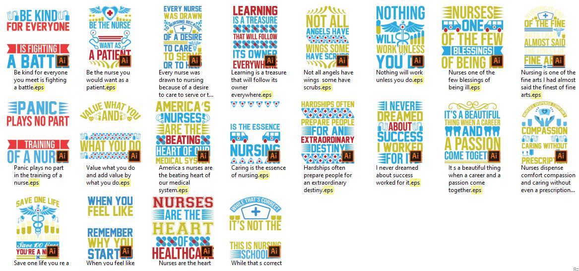 Nurses-TShirt-Design-Bundle-20443769