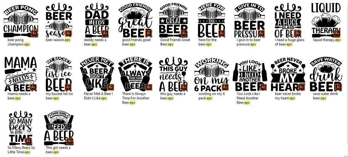 Beer-SVG-Design-Bundle-22603271