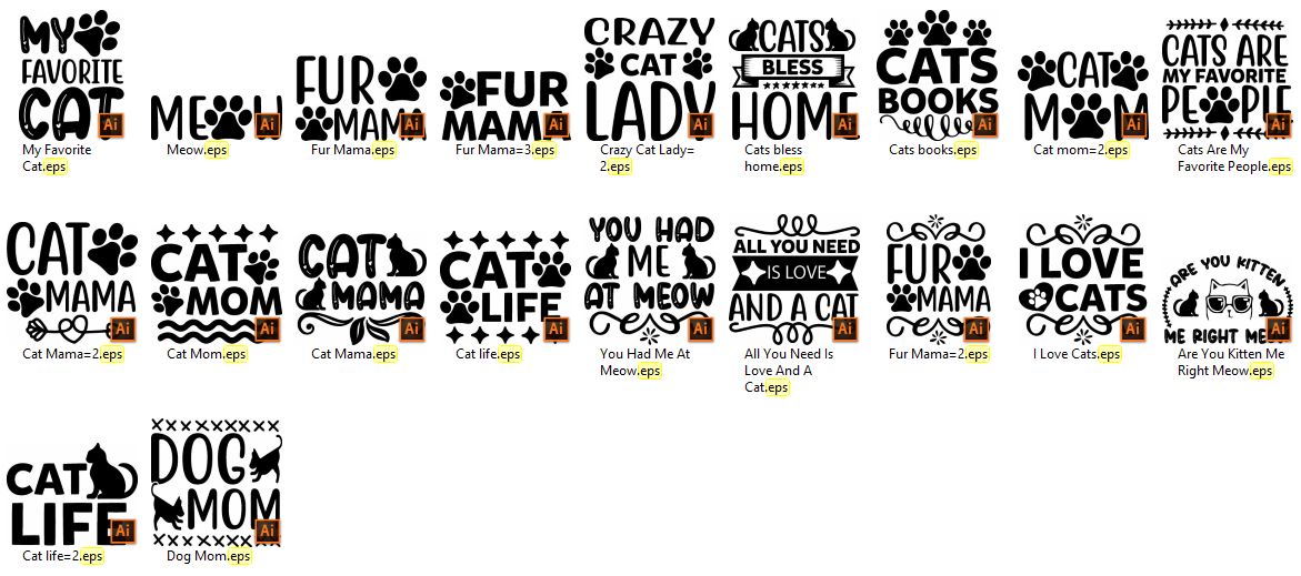 Cat-SVG-Design-Bundle-12132684