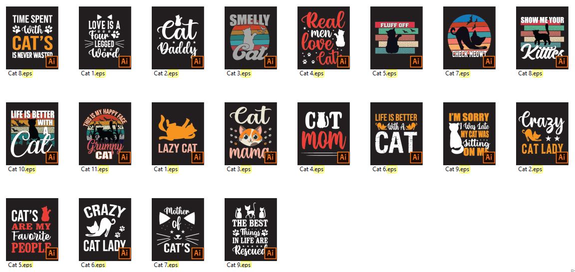 Cat-TShirt-Design-Bundle-15372989