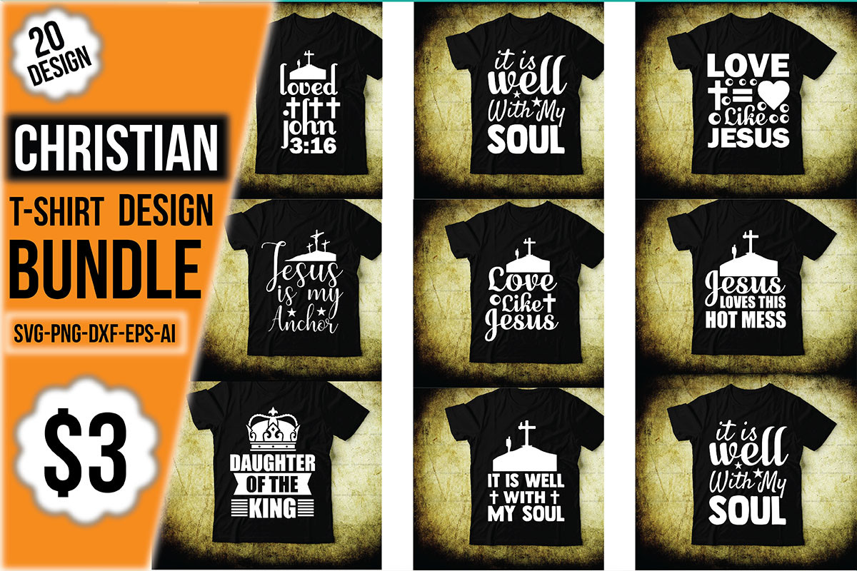 Christian-TShirt-Design-Bundle