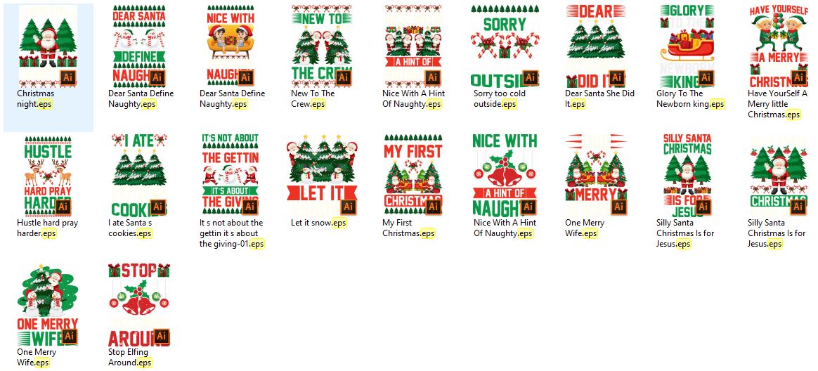 Christmas-TShirt-Bundle-19338926