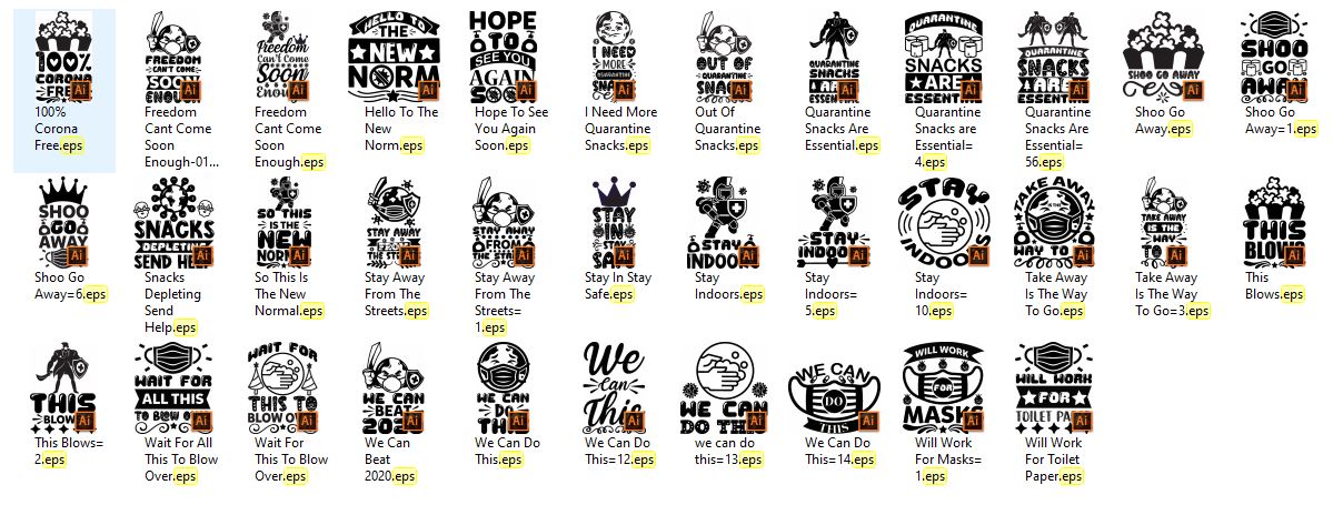 Covid19-SVG-Bundle-14753306