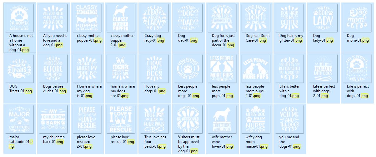 Dog T-shirt Design Bundle