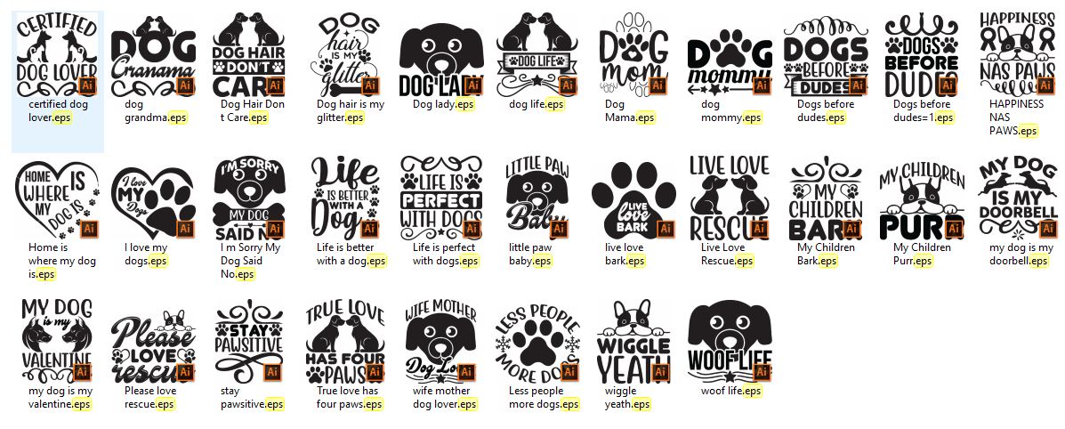 Dog-SVG-Design-Bundle-24087566
