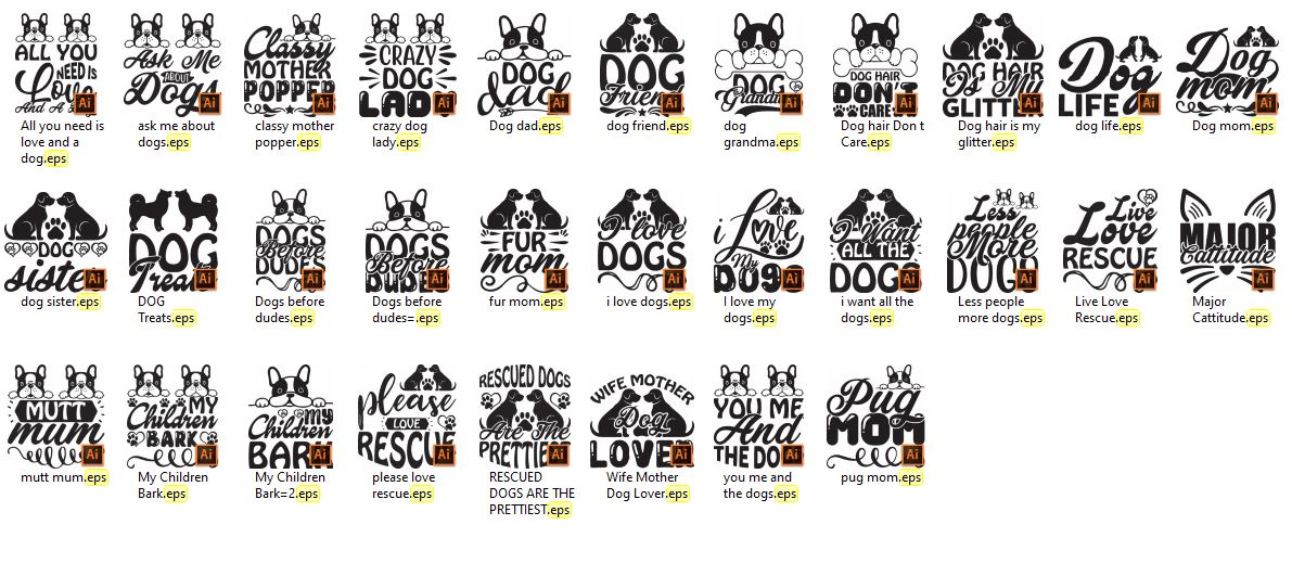 Canine-SVG-Design-Bundle
