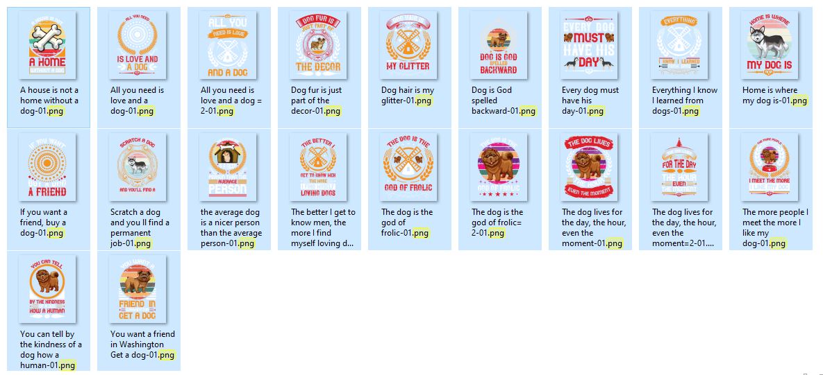 Dog-TShirt-Bundle Download