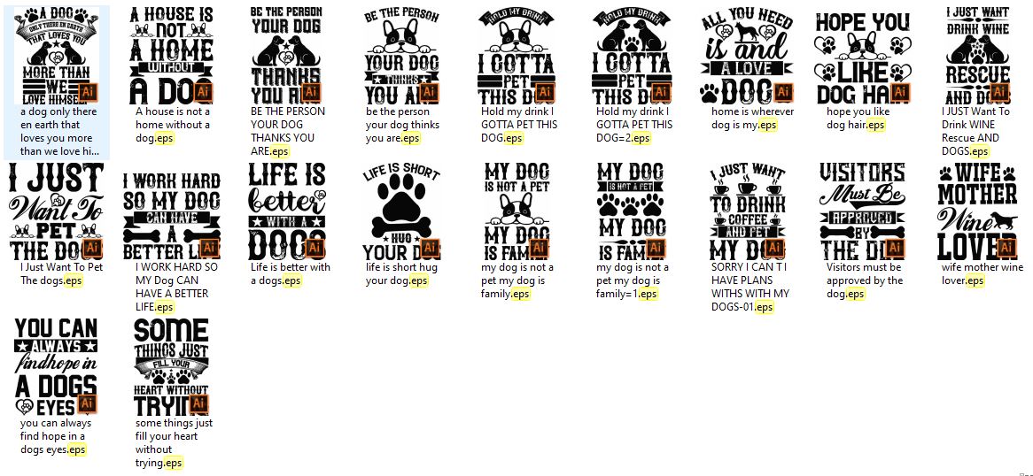 Dog-TShirt-Bundle-17983169