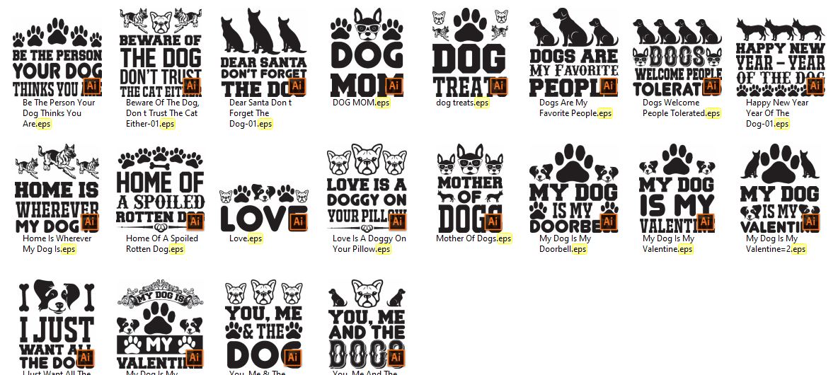 Dog-Tshirt-Design-Bundle!