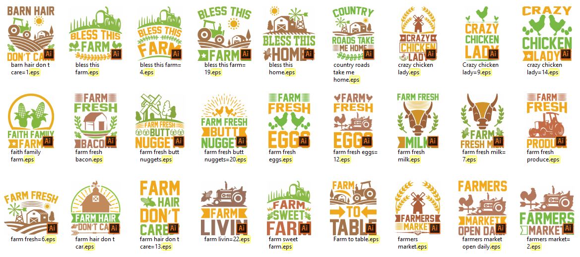 Farmhouse T-Shirt Bundle