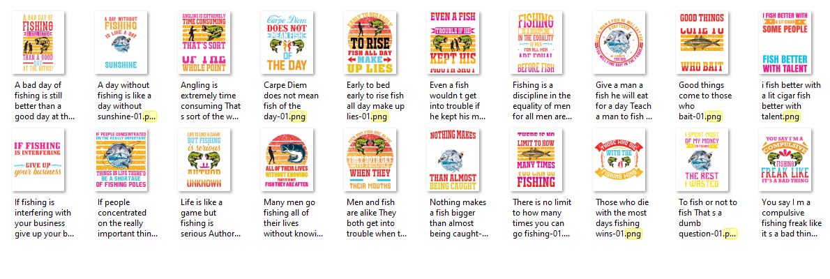 Fishing-TShirt-Design-Bundle